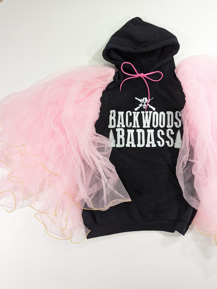 Backwoods pink outlet hoodie