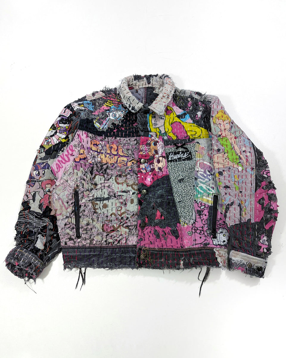 Boro Girly Denim Jacket – DeathWorks by Andrew Esdaile