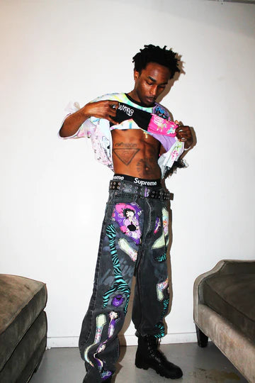 Supreme skeleton top pants