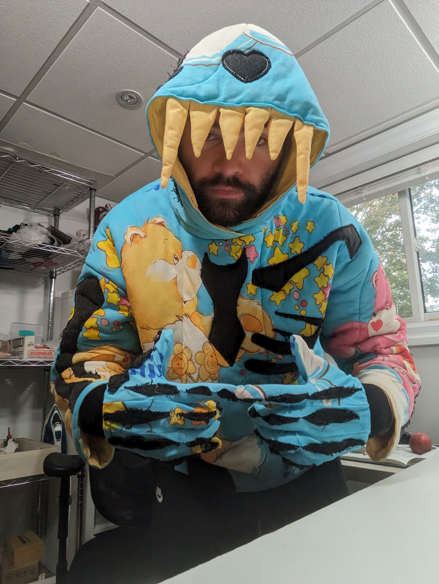 Care Bear Monster Hoodie - 1of1 Handmade