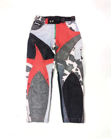 1of1 Handmade Designer Rework Star Pants