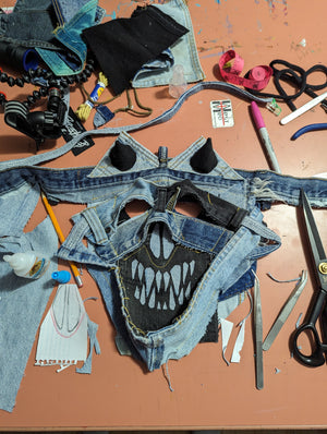 Jonster Denim Armor + Mask