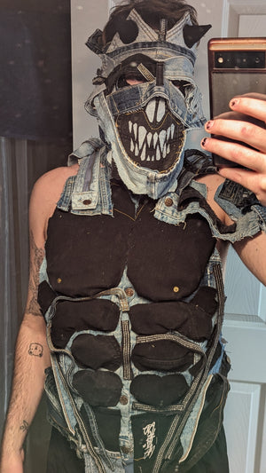 Jonster Denim Armor + Mask