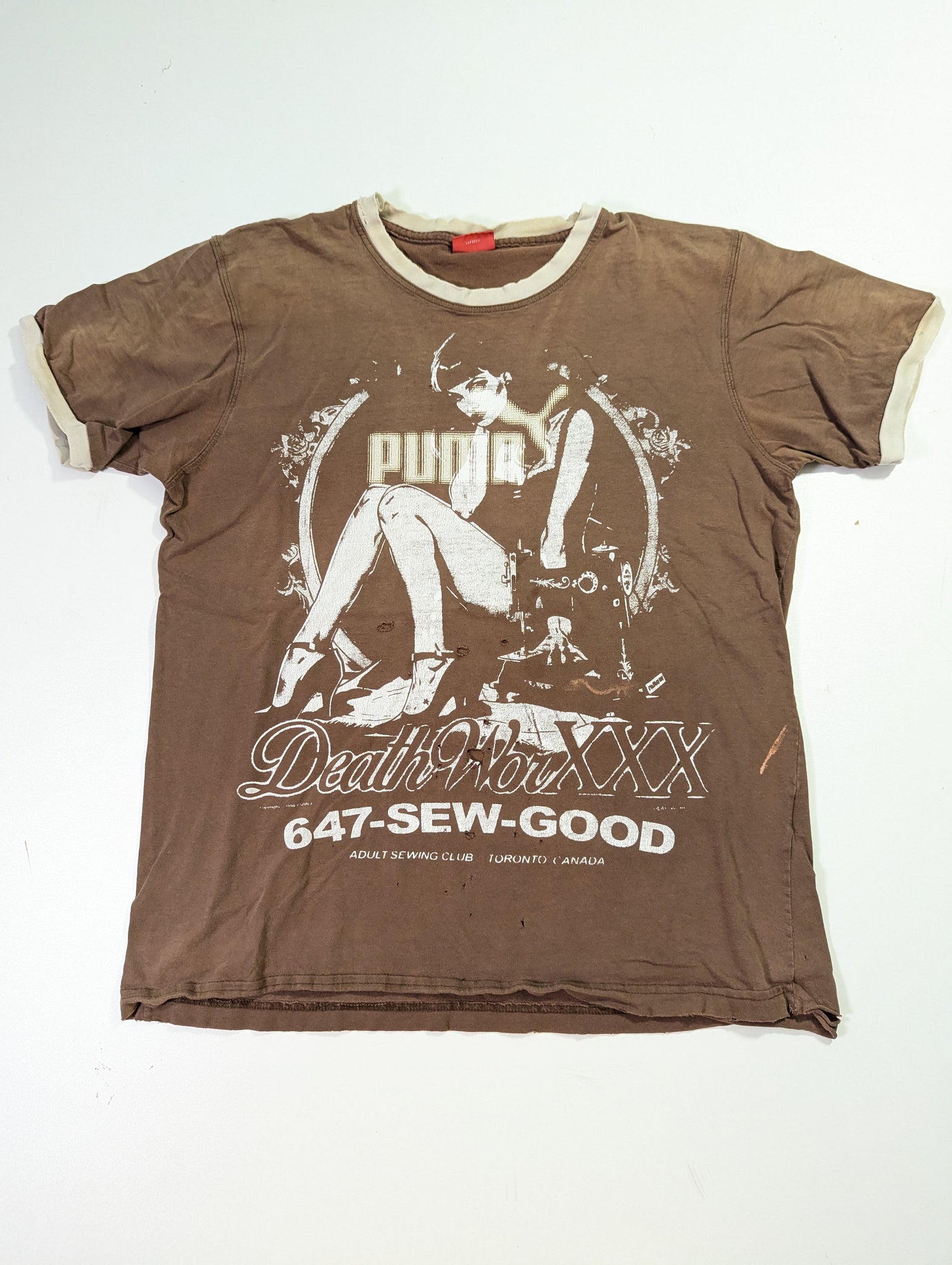 DeathWorks XXX SEW GOOD Tees - PRINT OVERS