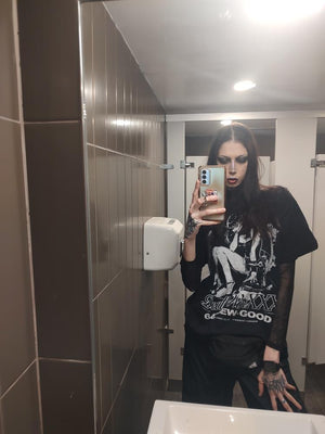DeathWorks XXX SEW GOOD Tee - BLACK