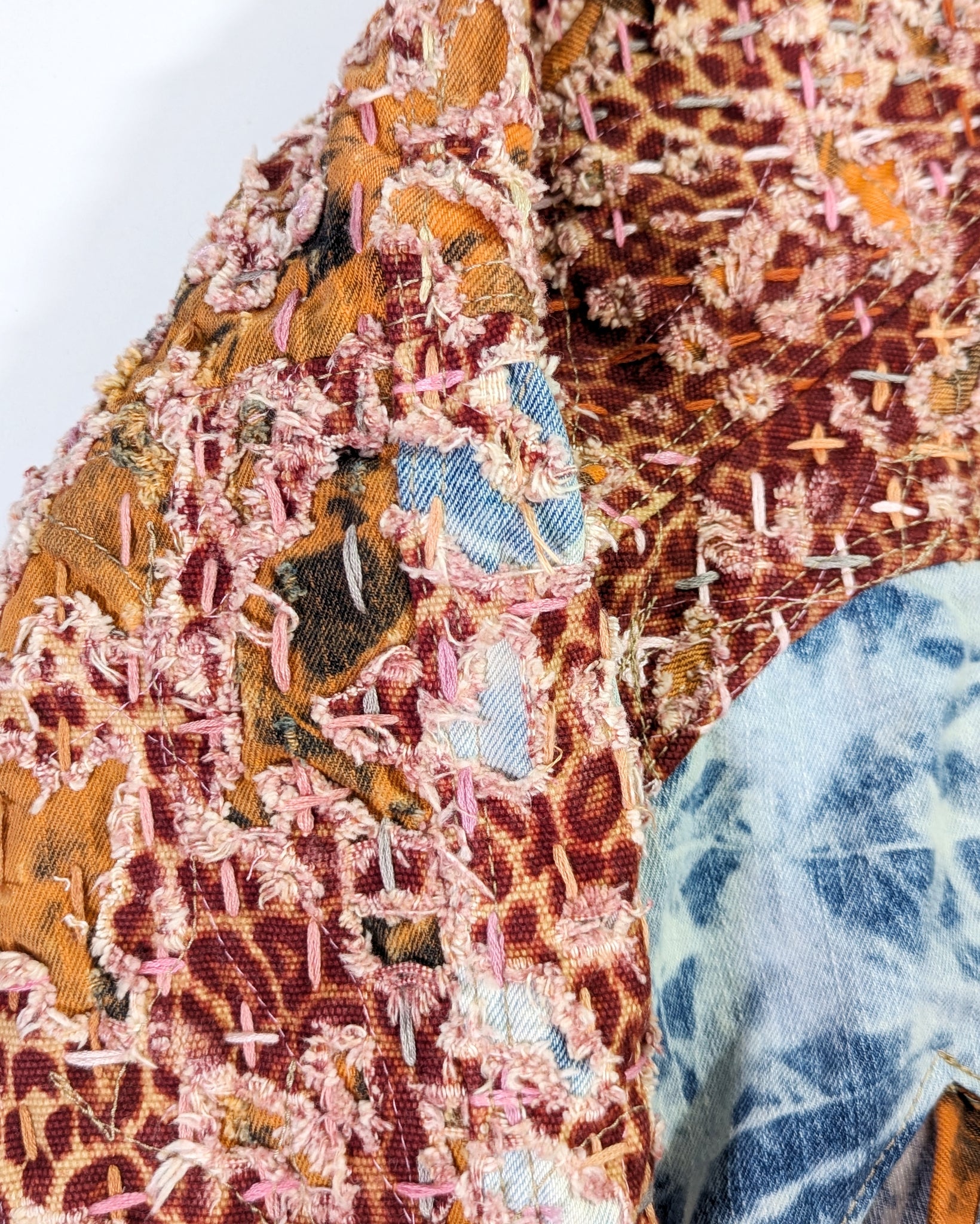 DeathWorks 1of1 Orange Leopard Wallpaper HD Jacket