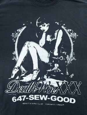 DeathWorks XXX SEW GOOD Tee - BLACK