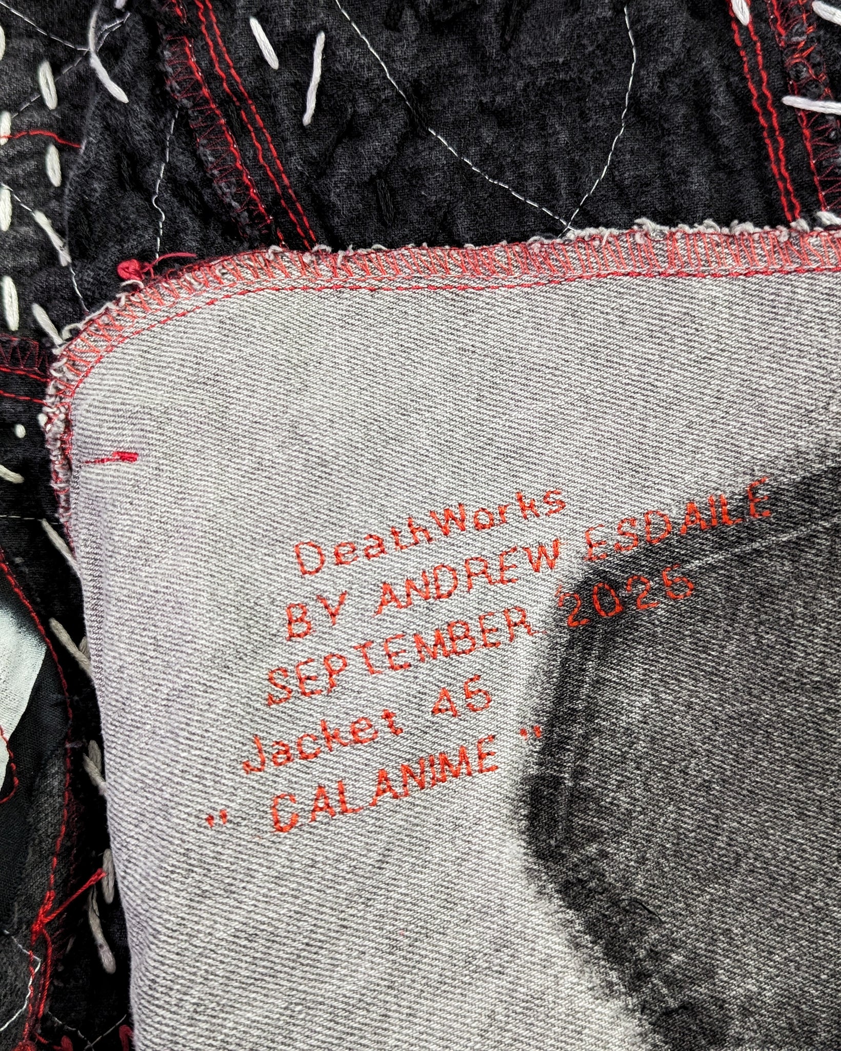 DeathWorks 1of1 Calanime Jacket