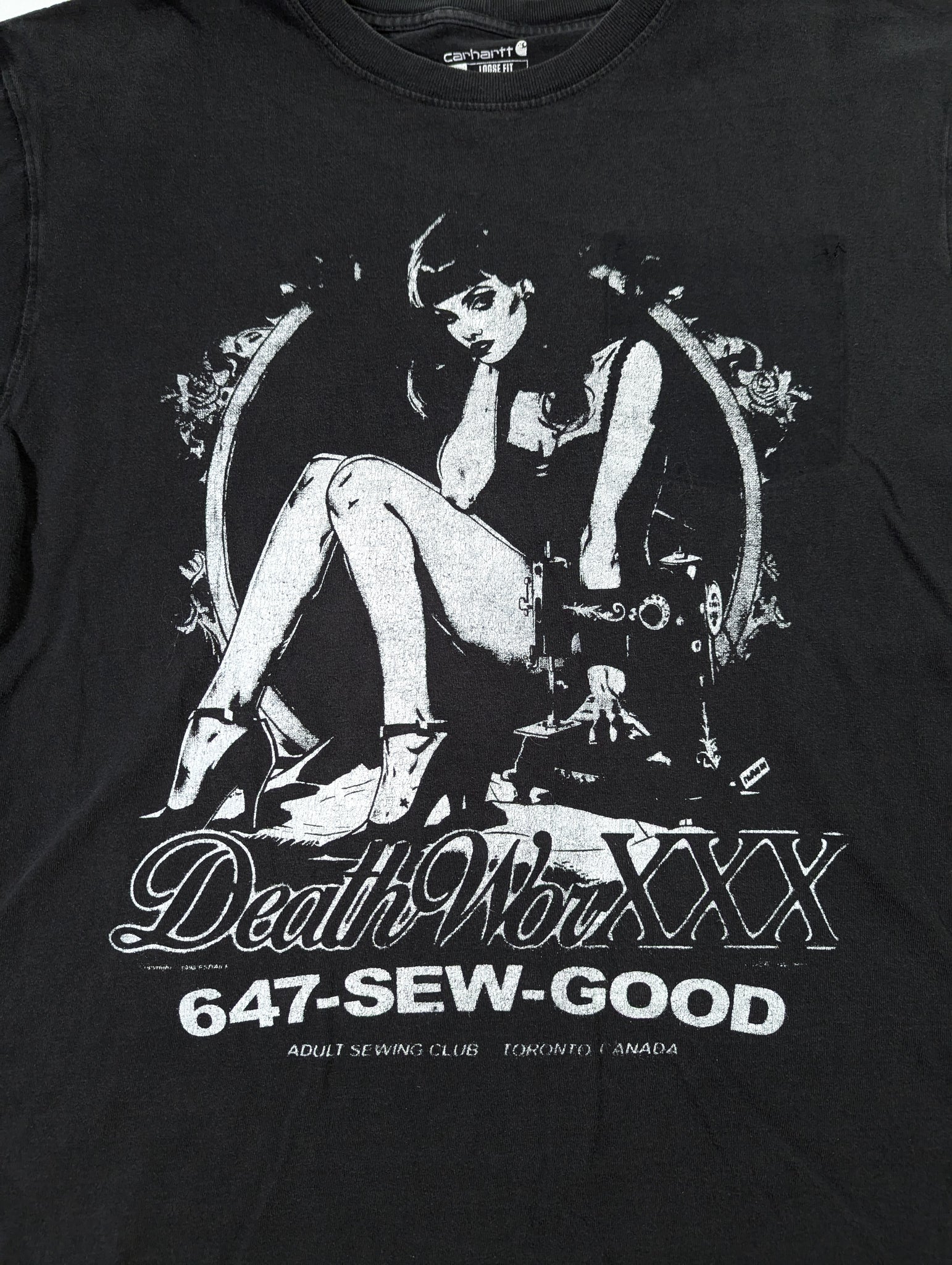DeathWorks XXX SEW GOOD Tee - BLACK