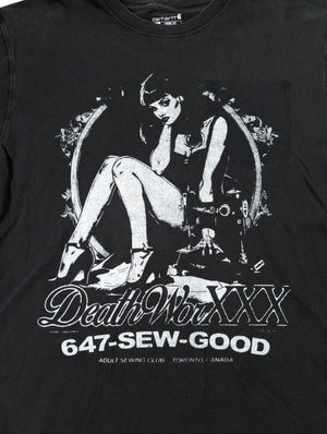 DeathWorks XXX SEW GOOD Tee - BLACK