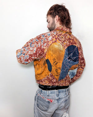 DeathWorks 1of1 Orange Leopard Wallpaper HD Jacket