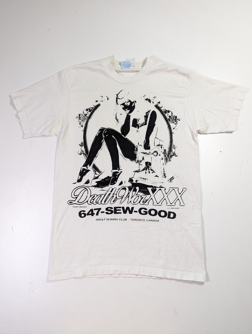 DeathWorks XXX SEW GOOD Tee - WHITE