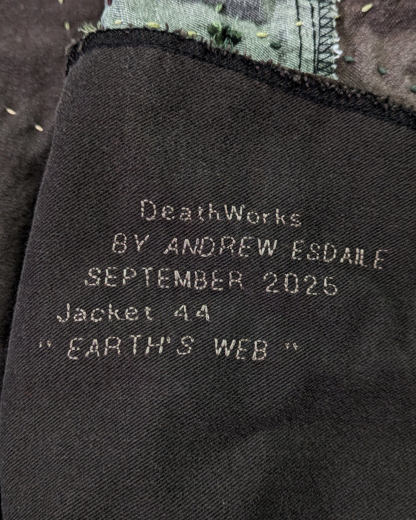 DeathWorks 1of1 Earth's Web Jacket