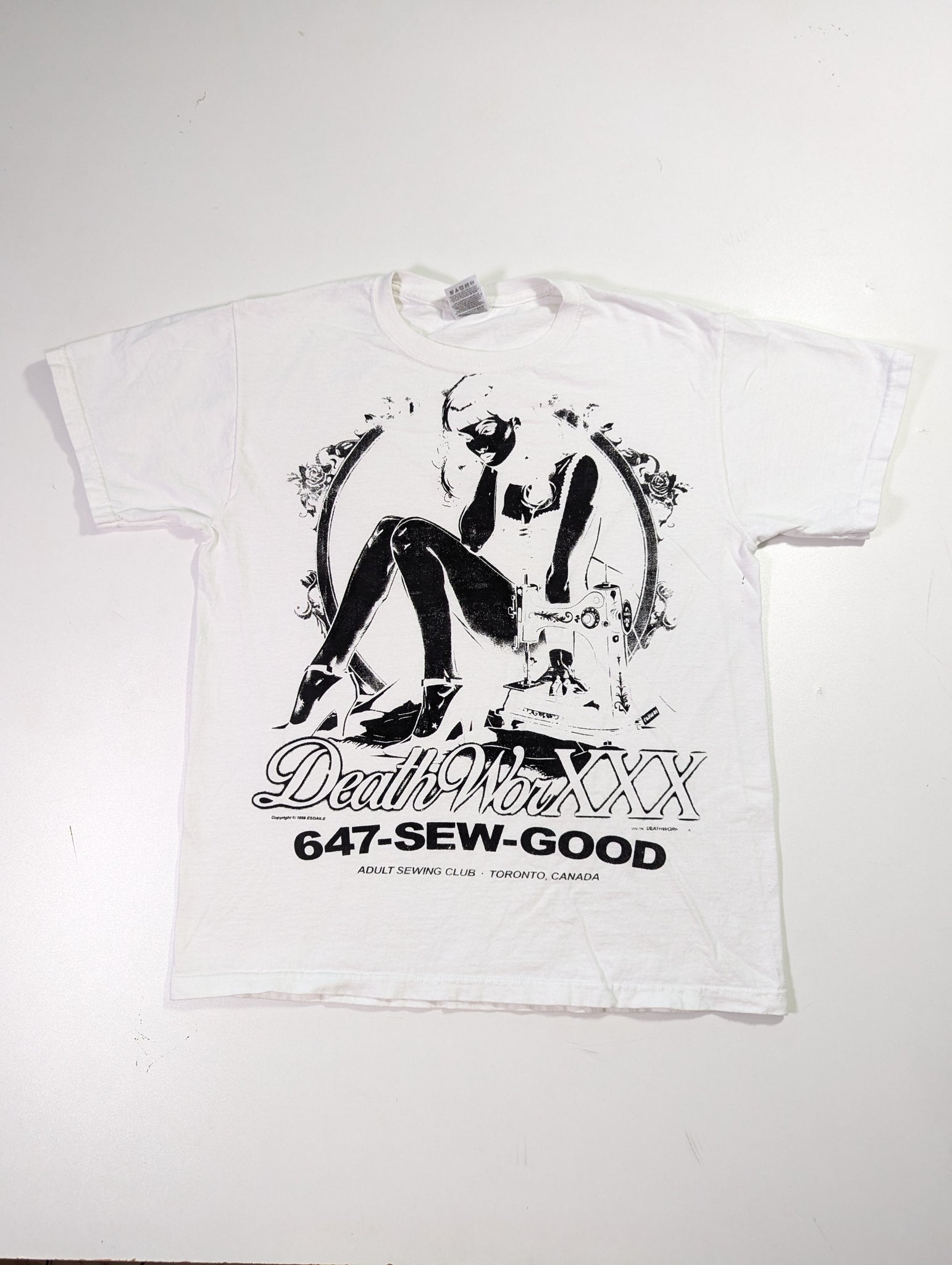 DeathWorks XXX SEW GOOD Tee - WHITE