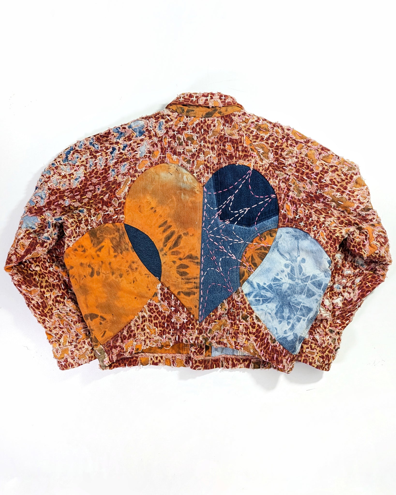 DeathWorks 1of1 Orange Leopard Wallpaper HD Jacket