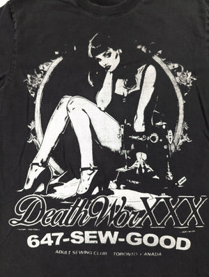 DeathWorks XXX SEW GOOD Tee - BLACK