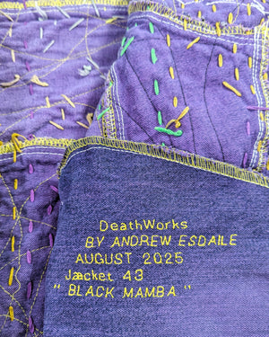 DeathWorks 1of1 Black Mamba Jacket