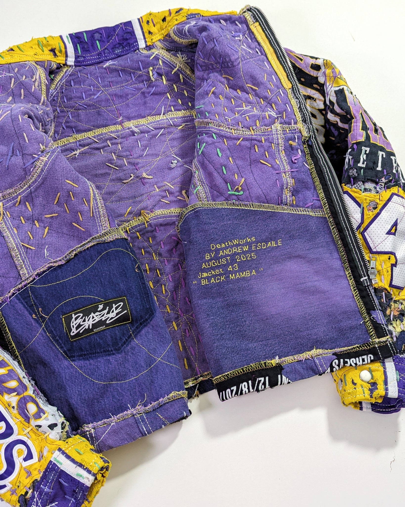 DeathWorks 1of1 Black Mamba Jacket