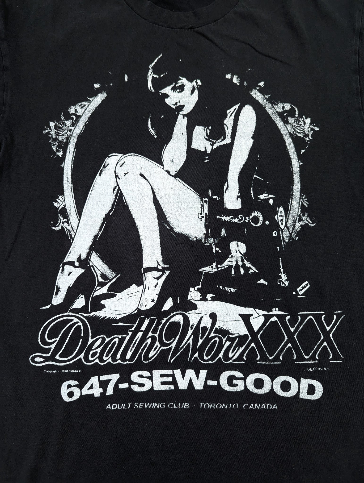 DeathWorks XXX SEW GOOD Tee - BLACK