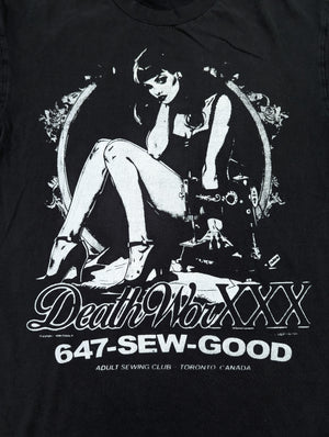 DeathWorks XXX SEW GOOD Tee - BLACK