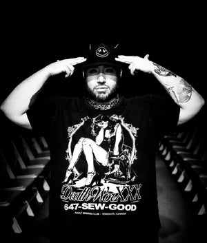 DeathWorks XXX SEW GOOD Tee - BLACK