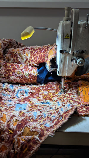 DeathWorks 1of1 Orange Leopard Wallpaper HD Jacket