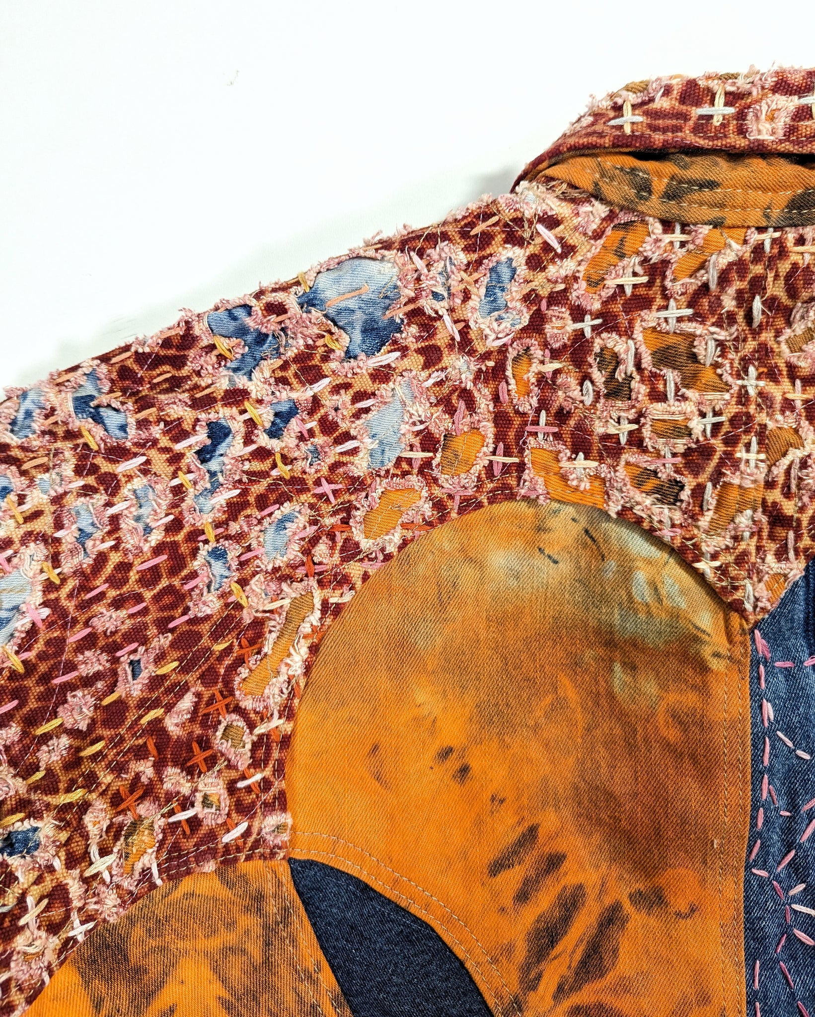 DeathWorks 1of1 Orange Leopard Wallpaper HD Jacket