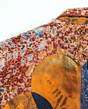 DeathWorks 1of1 Orange Leopard Wallpaper HD Jacket