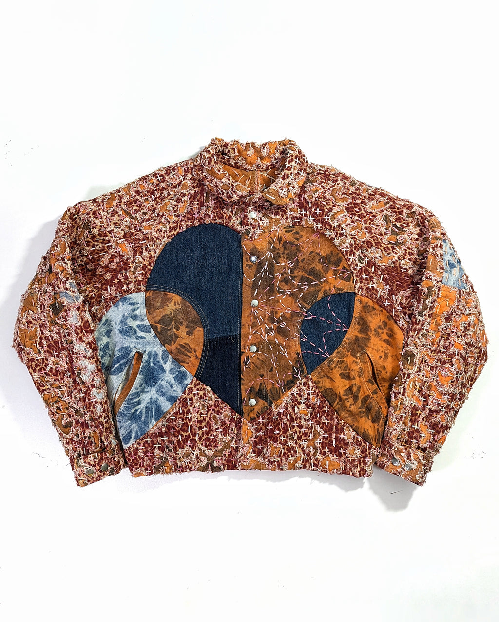 DeathWorks 1of1 Orange Leopard Wallpaper HD Jacket