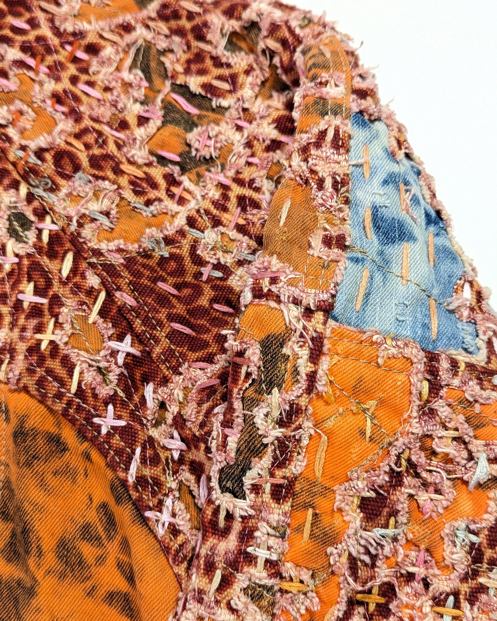 DeathWorks 1of1 Orange Leopard Wallpaper HD Jacket