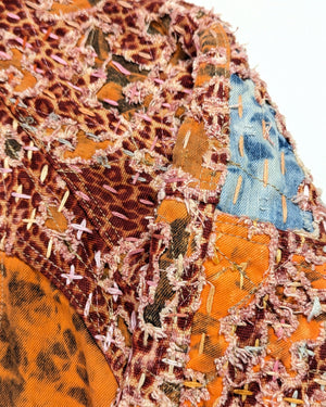 DeathWorks 1of1 Orange Leopard Wallpaper HD Jacket