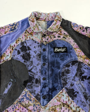 DeathWorks 1of1 Purple Acid Camo 紫酸迷彩 Heart Jacket