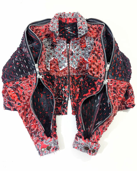 DeathWorks 1of1 XX Zipper Jacket – DeathWorks by Andrew Esdaile