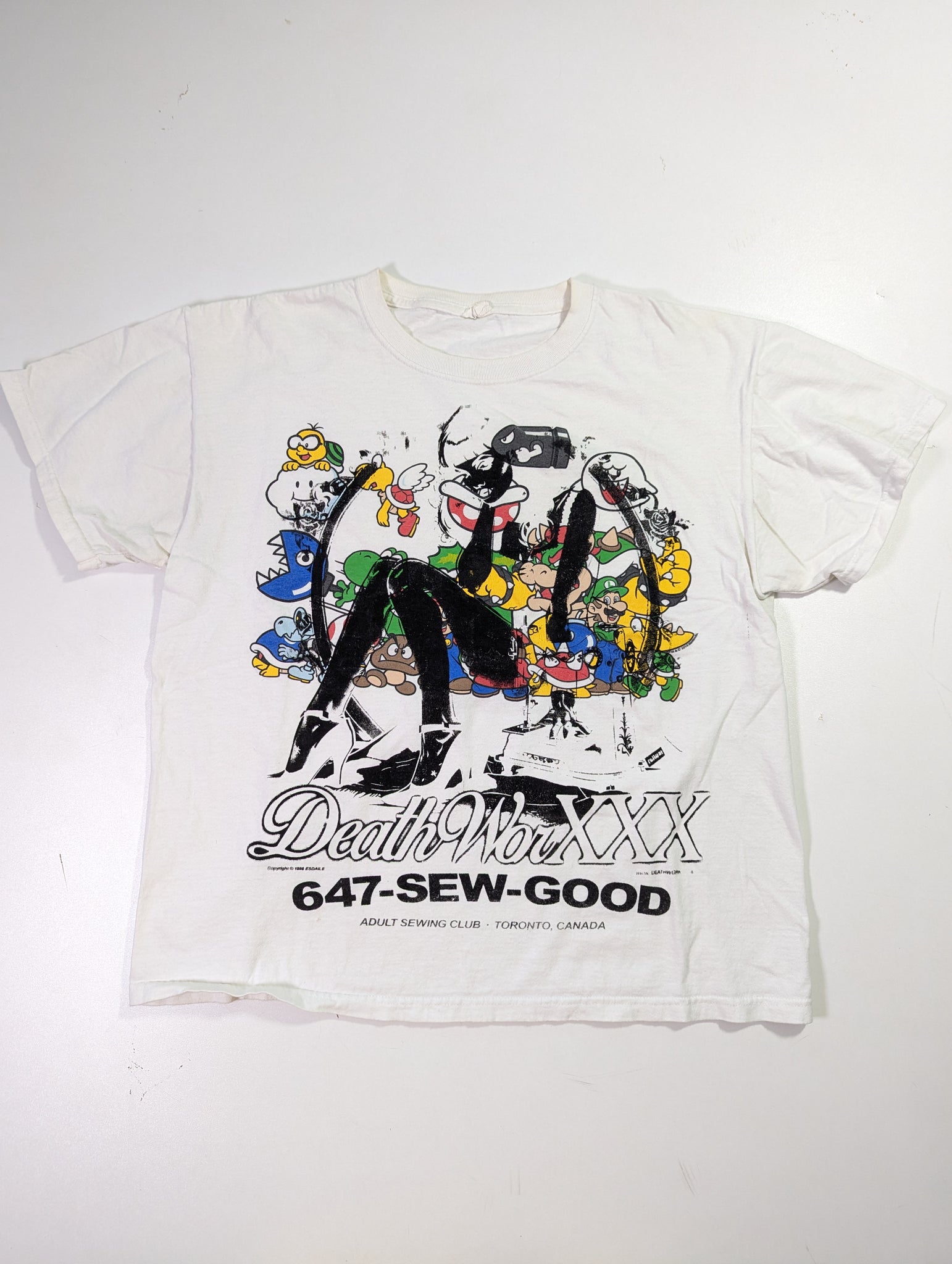 DeathWorks XXX SEW GOOD Tees - PRINT OVERS