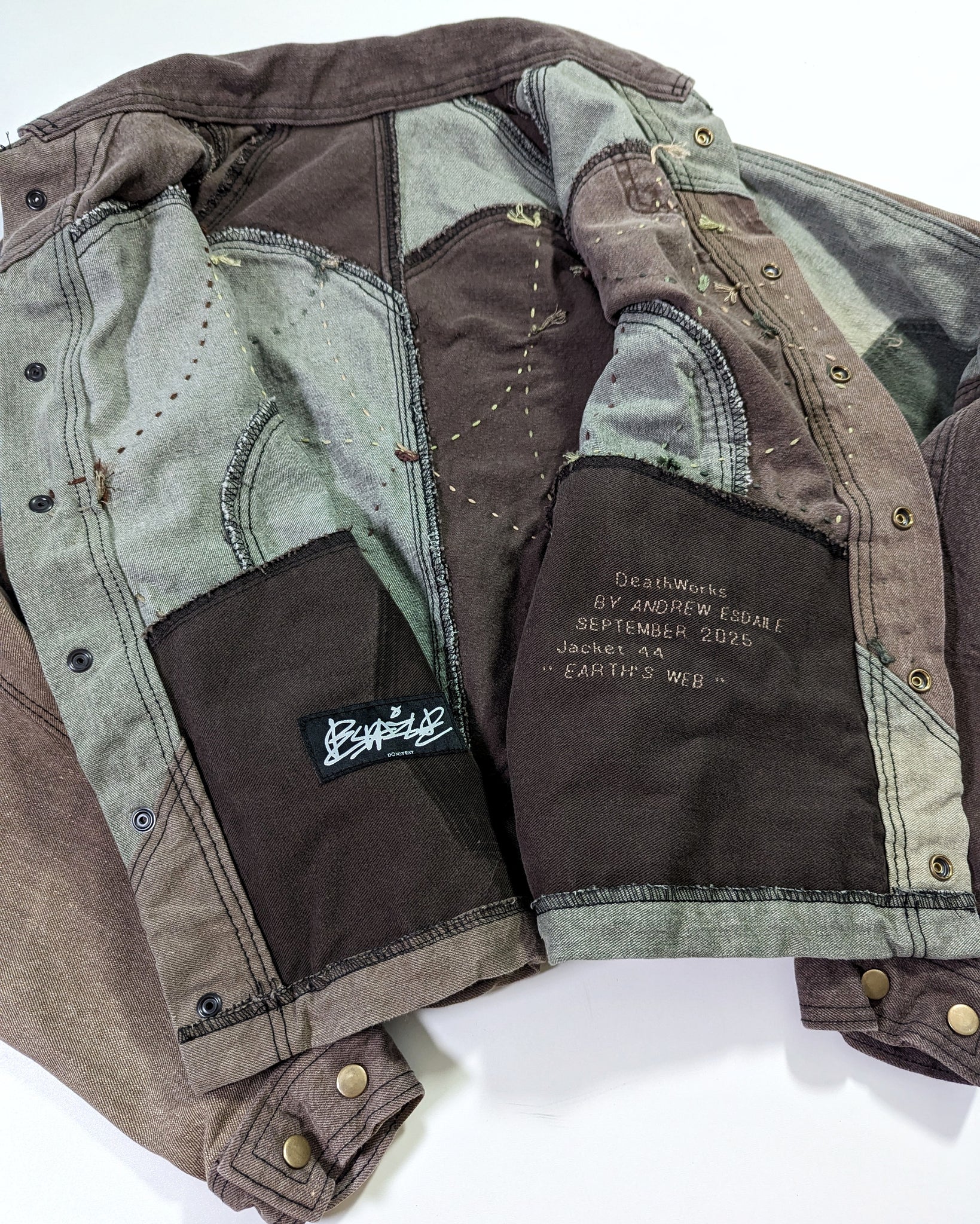 DeathWorks 1of1 Earth's Web Jacket