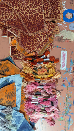 DeathWorks 1of1 Orange Leopard Wallpaper HD Jacket
