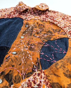 DeathWorks 1of1 Orange Leopard Wallpaper HD Jacket